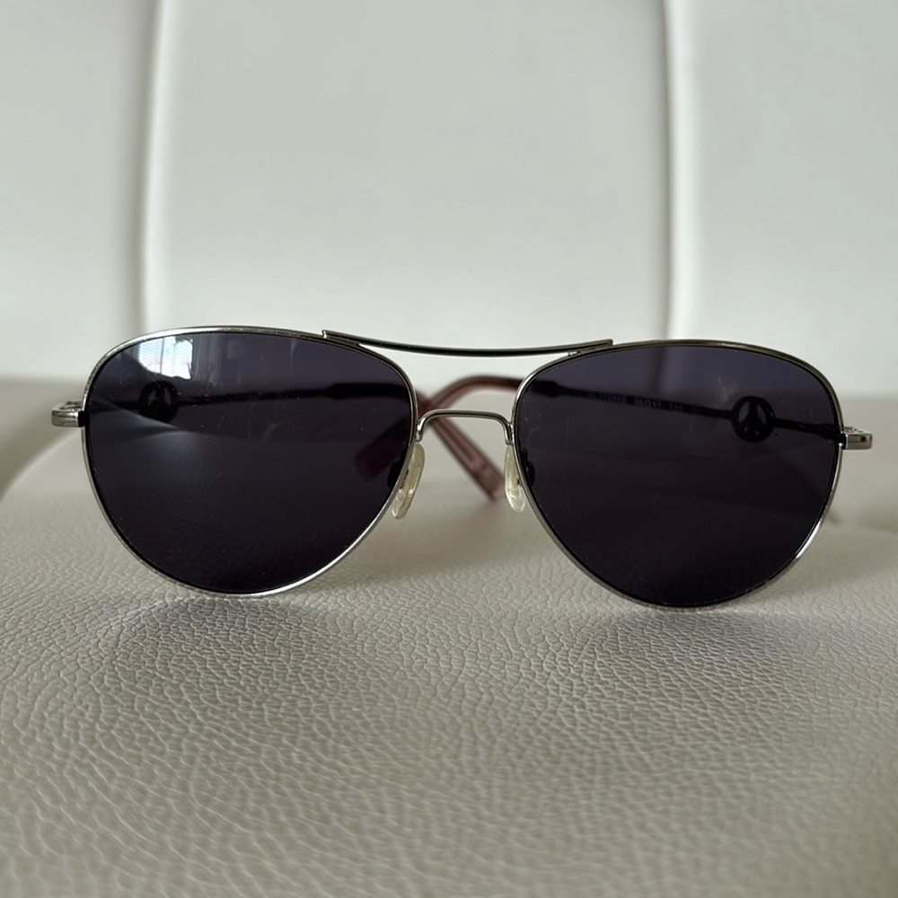 Love Moschino Aviators Peace Sign
